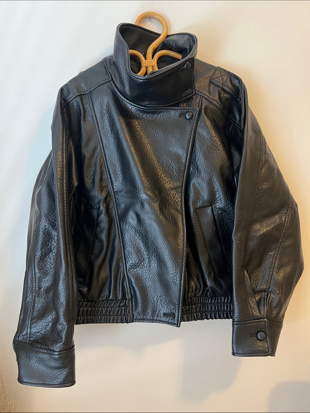 Viral Zara Faux Leather Jacket